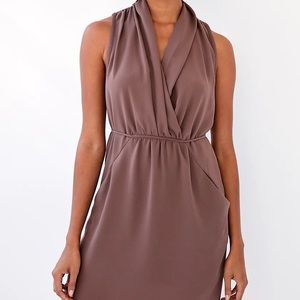 Aritzia Sabine Dress XXS in Apple Butter (BRAND NEW WITH TAGS)